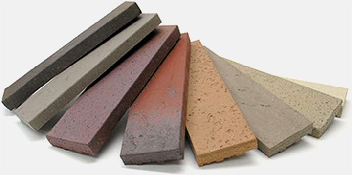 Brick Snap® colors and textures
