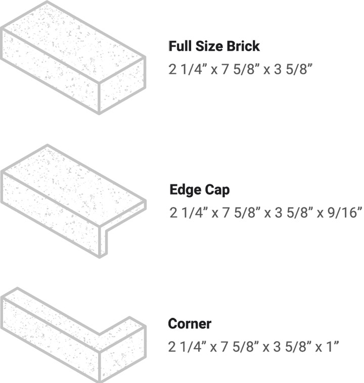 Brick Snap® shapes