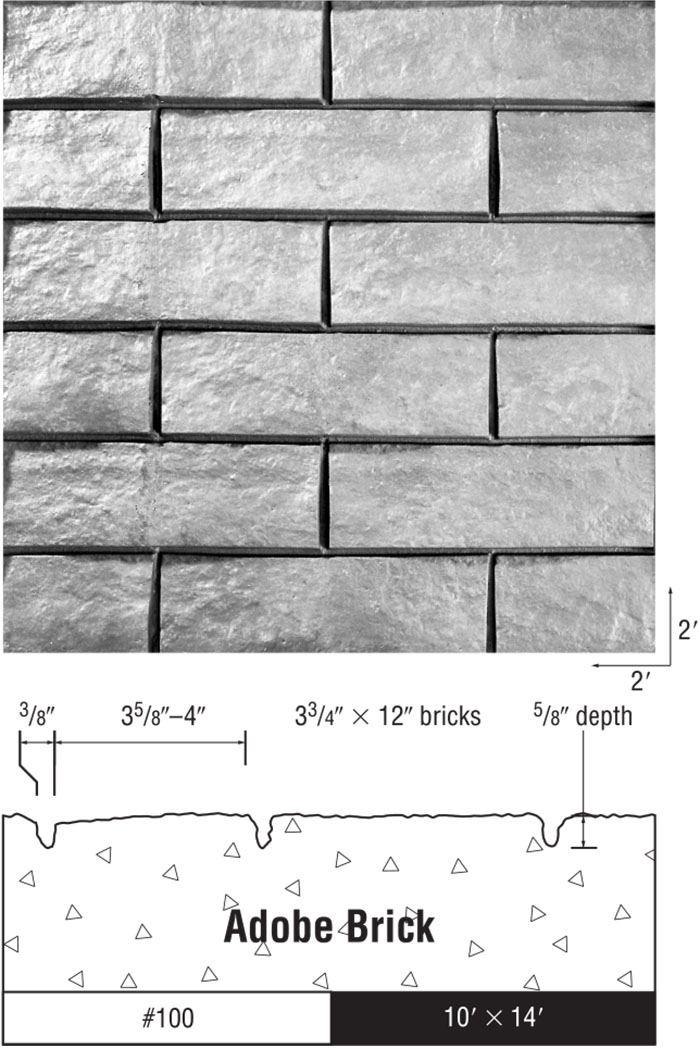 Texture One Sheets - Adobe Brick