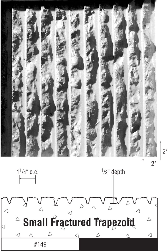 Texture One Sheets - Small Fractured Trapezoid