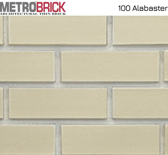 Metro® Brick 100 Alabaster