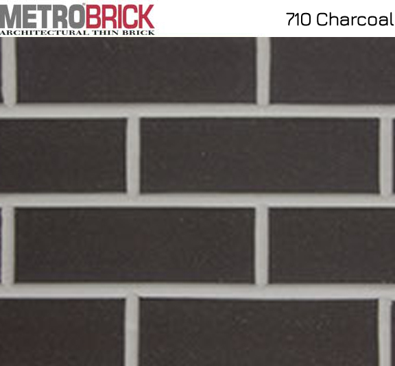 Metro® Brick 710 Charcoal