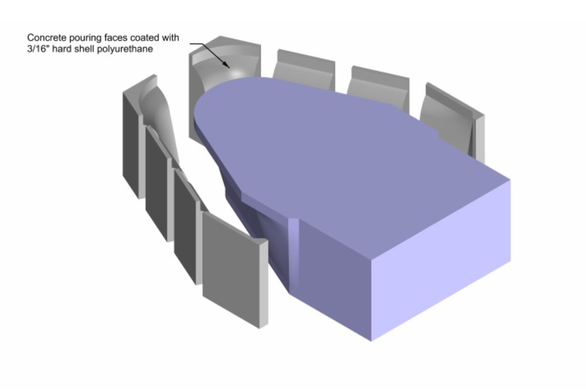 foam geometric render