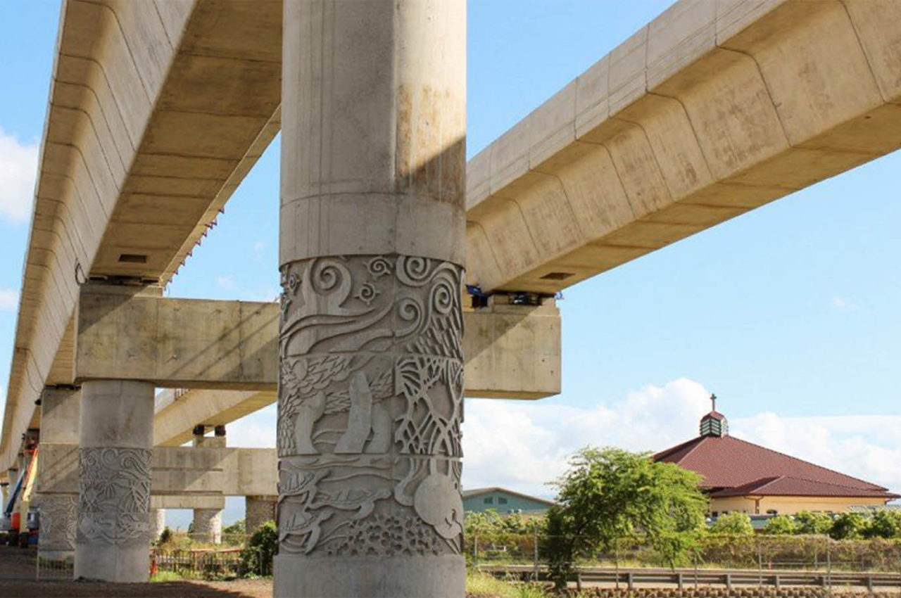rail column designs new